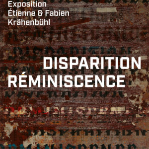 Affiche 2 R4 DISPARITION | RÉMINISCENCE